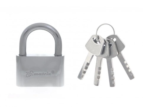 Замок навесной хромир. покр. Matrix фото 4