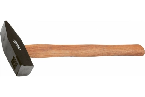 Молоток слесарный, квадратный боек, деревянная рукоятка 200 гр. Sparta фото 1