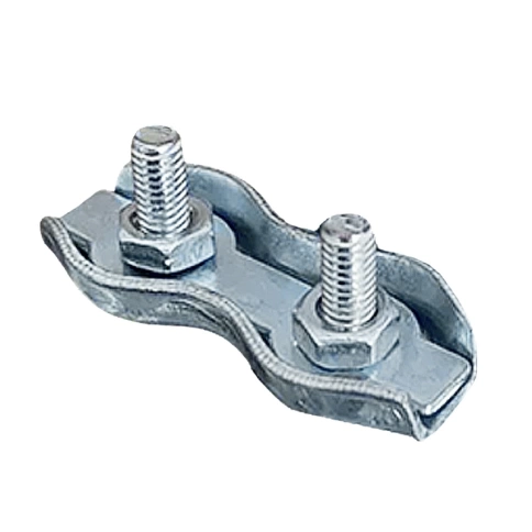 Соединитель троса двойной *8 оцинкованный DUPLEX фото 1