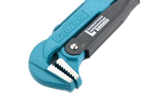 Ключ трубный рычажный №1, 1" цельнокованный CrV тип L, Gross фото 2