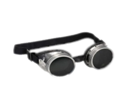 Очки газосварщика кругл. металл. ПРОФЕССИОНАЛ фото 1