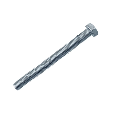 Болт 12х130 мм DIN 933 полная резьба, оцинкованный фото 1
