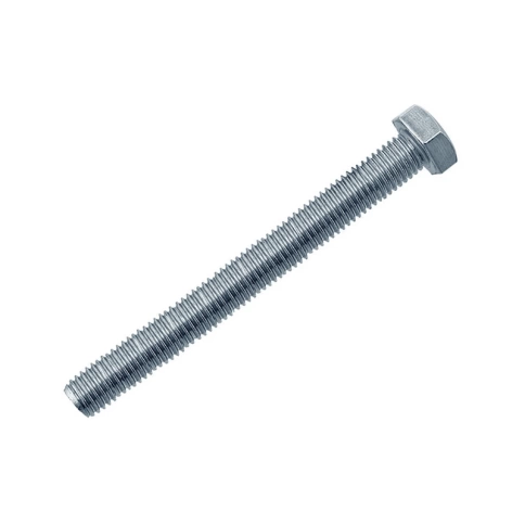 Болт 12х100 мм DIN 933 полная резьба, оцинкованный фото 1