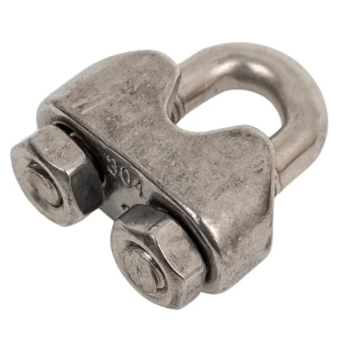 Зажим канатный нерж А2 DIN741 фото 2