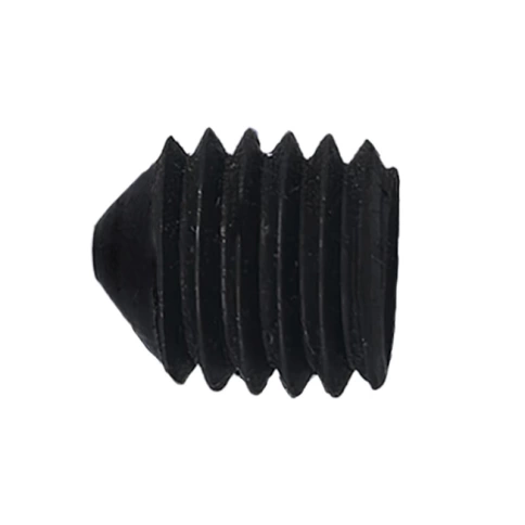 Винт установочный с внутр. шестигранником 8х8 мм, класс прочности 12.9 DIN 914 черный фото 1