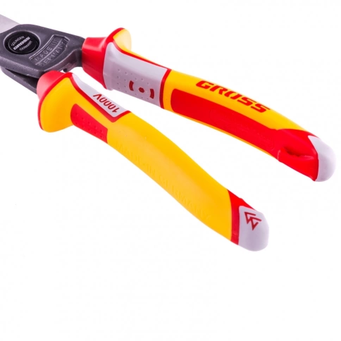 Кабелерез, диэлектрические рук.до 1000В, трехкомпонент.рук. Gross фото 3