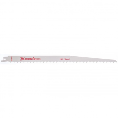 Полотна для пилы сабельной по дереву, 215/5,0 мм S1531L HCS PRO 2шт Matrix фото 1
