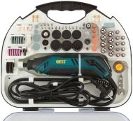 Гравировальная машина 130 Вт, 10000-35000 об/мин, набор насадок 210 шт, кейс фото 1