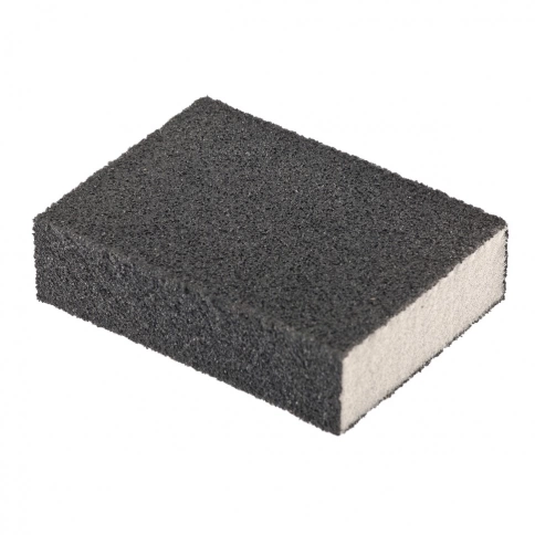 Губка для шлифования, мягкая, 100х70х25 Р 120 Matrix фото 1