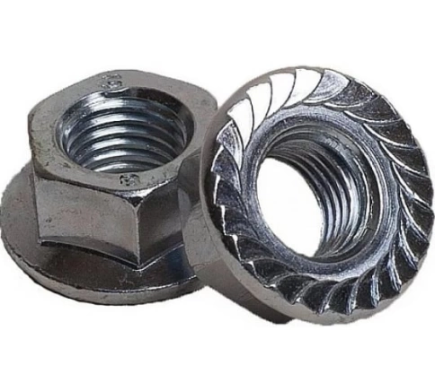 Гайка с фланцем М6 ОЦ DIN 6923 (10 шт.) фото 6