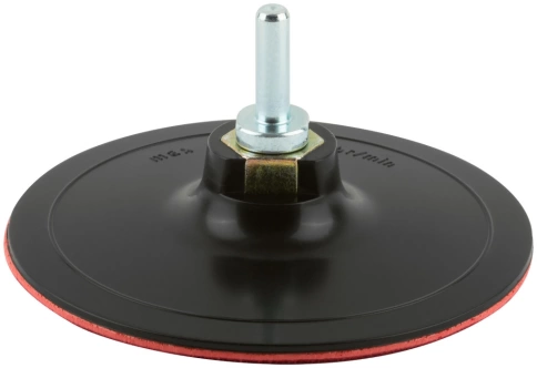 Насадка твердая с липучкой для дрели и УШМ Cutop Special 125 мм  фото 2