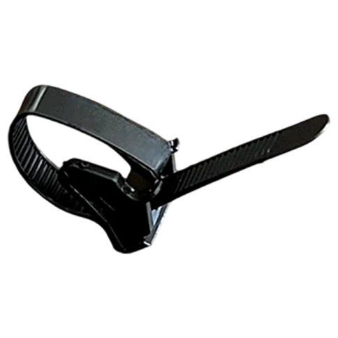 Хомут для крепления кабеля к тросу фото 2