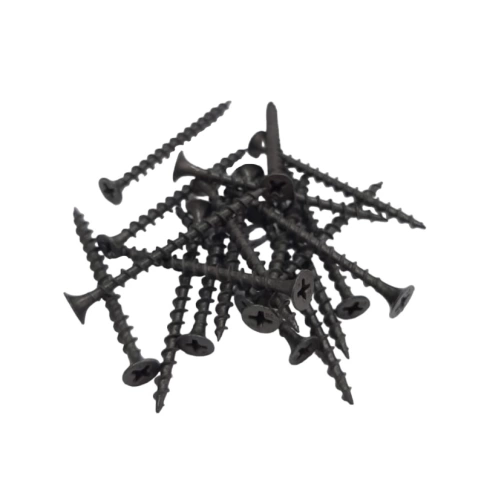 Саморез по гипсокартону 3,5х25 мм, частая резьба, фосфатированный, 1000 шт. в контейнере фото 2