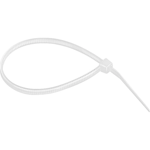 Хомуты пластиковые белые 160х2,5 мм 100 шт. Сибртех фото 2