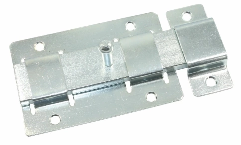 Задвижка дверная ЗД-02 оцинкованная Металлист фото 1