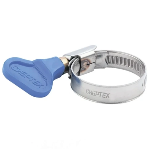 Хомуты металлические элемент крепления с формой ключа 40-60 мм, оцинкованные фото 1