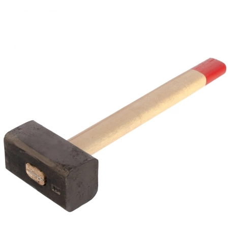 Кувалда, кованая головка, деревяная рукоятка 380 мм 3000 гр. Сибртех фото 3