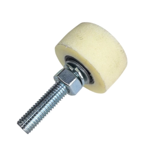 Ролик поддерживающий d50 мм Р1008 на болту М12, капролон фото 2