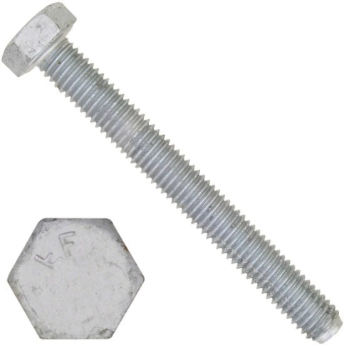 Болт 12х50 мм, DIN933, высокопрочный к.п. 12.9, ОЦ , 10шт. фото 5