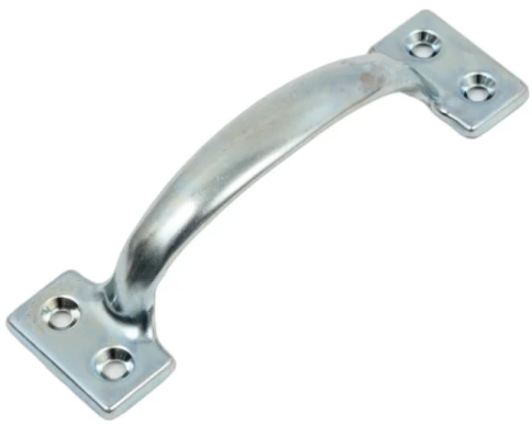 Ручка скоба цельнонатянутая РС-90 цинк Металлист фото 1