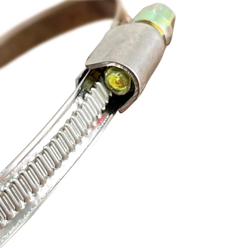 Хомут червячный 60-80/9 мм, оцинкованная сталь W1 фото 2