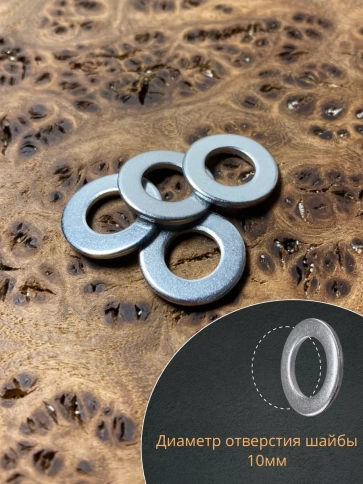 Шайба М10 оцинкованная DIN125 фото 9