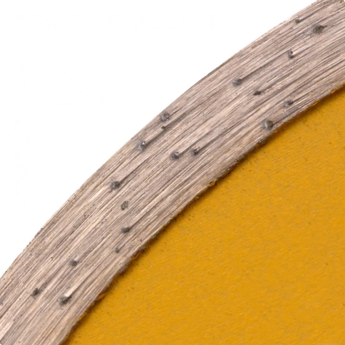 Диск отрезной алмазный сплошной мокрое резание 125х22,2 мм Denzel фото 3