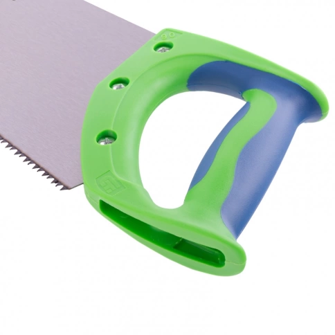 Ножовка по дереву Зубец, двухкомп.рук.,зуб 2D, каленый зуб, 7 TPI 450мм Сибртех фото 3