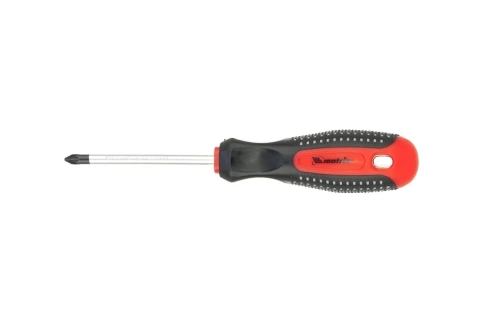 Отвертка Fusion PZ1x75 мм, CrV, трехкомпонентная рукоятка antislip Matrix фото 1