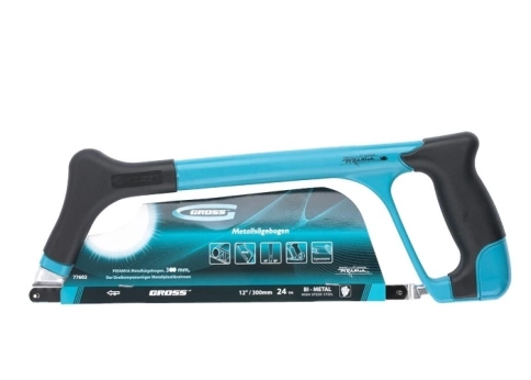 Ножовка по металлу PIRANHA, 300мм трехкомпонентная металлопластиковая рамка Gross фото 1