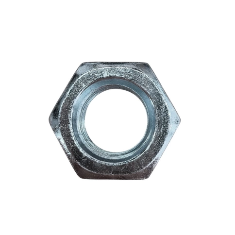 Гайка М10х1,25 мм, класс прочности 10 DIN 934, оцинкованная фото 1