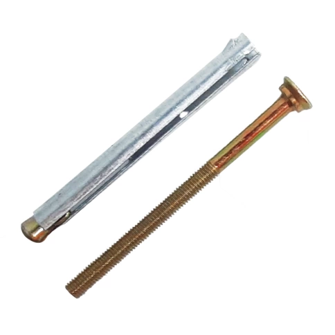 Анкер рамный металлический 10х92 мм, оцинкованный фото 2