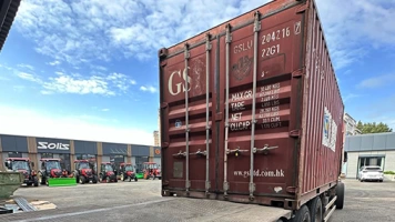 Прибытие контейнера из Китая