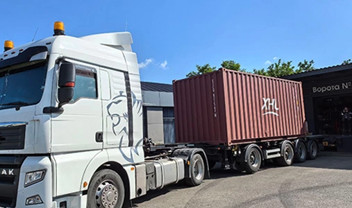 Солнечная погода - здравствуй, контейнер!